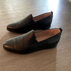 Cole Haan grand ambition black leather slip on loafer-women’s size 8